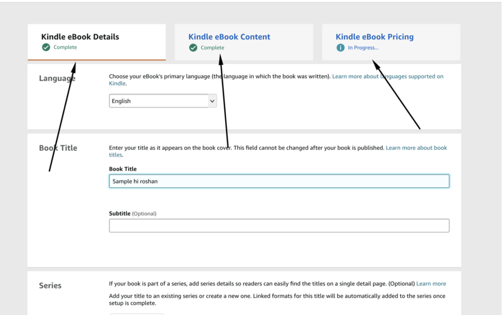 Book Details and Metadata