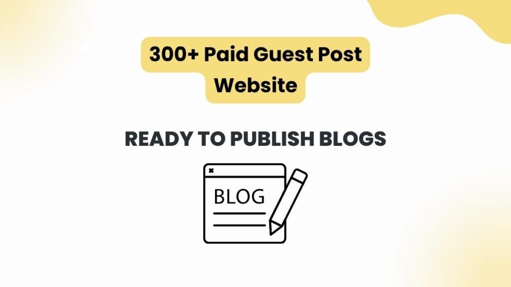 Paid Guest Post Website