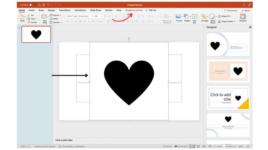 As you can a border is surround on SVG file (Heart shape) that shows the file is selected